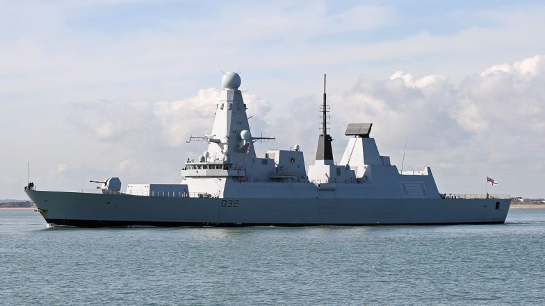 Russia Fires Warning Shots, Drops Bombs in Path of UK Royal Navy Destroyer Ship in Black Sea