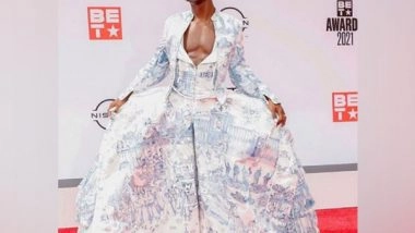Entertainment News | Lil Nas X Celebrates Pride Month at BET Awards, Ends Performance with Steamy Kiss