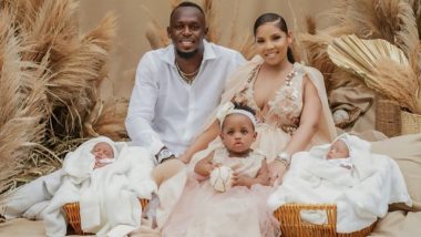 Usain Bolt Welcomes Newborn Twin Sons, Names Them Saint and Thunder Bolt (See Post)