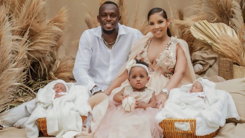 Usain Bolt Welcomes Newborn Twin Sons, Names Them Saint and Thunder Bolt (See Post)