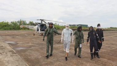 India News | ICG Airlifts South Korean Facing Severe Medical Emergency from Oil Tanker Ship off Goa Coast