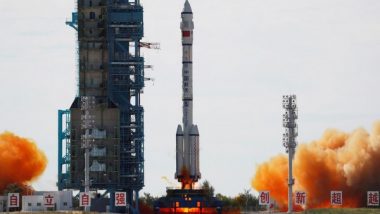 World News | China Launches 3 Astronauts to Its Space Station