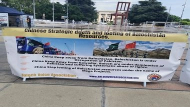 World News | Photo Exhibition Outside UNHRC in Switzerland Highlights Human Rights Violations in Pak's Balochistan