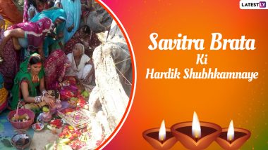 Vat Savitri 2021 Greetings in Hindi for Husband and Wife: WhatsApp Stickers, HD Images, Quotes, Messages and Wishes to Send on Savitri Brata