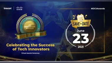 Business News | DC Innovation Awards to Honour Indian Tech Innovators Excelling in the Field of Data Centres and Cloud Technologies