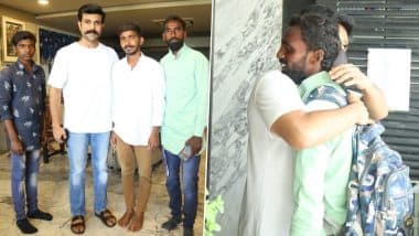 Ram Charan Gives Warm Hugs to His Fans Who Walked 231 Km for 4 Days To Meet Him (View Viral Pics)