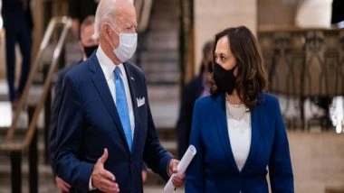 Entertainment News | Joe Biden, Kamala Harris Surprise Diners with Unannounced Visit to D.C. Restaurant