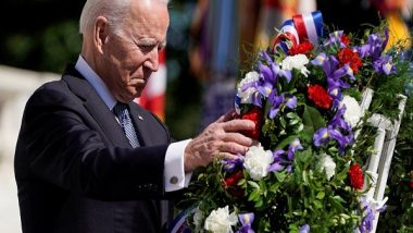 World News | Democracy Itself is in Peril, Says Biden as He Commemorates America's War Dead