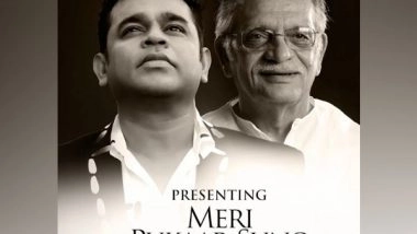 Entertainment News | AR Rahman, Gulzar's 'Meri Pukaar Suno' to Release on June 25