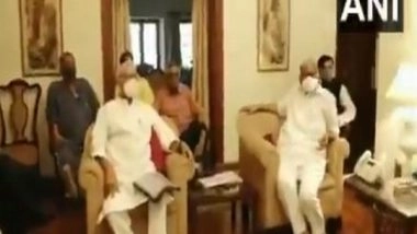 India News | Opposition Leaders Meet at Sharad Pawar's Delhi Residence