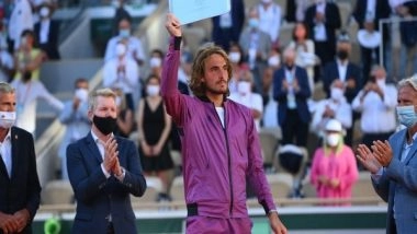 Sports News | French Open: Stefanos Tsitsipas Learned of Grandmother's Death Minutes Before the Final