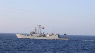 World News | INS Tabar Arrives at Alexandria in Egypt for Two Days Visit