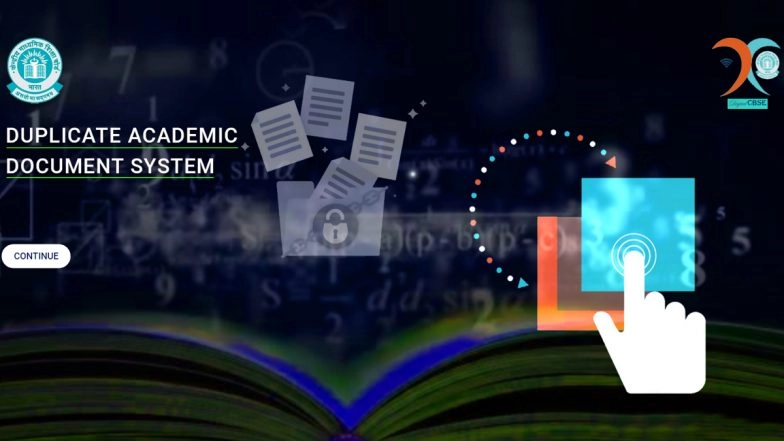 CBSE Launches 'DADS' Portal For Students to Apply Online For Duplicate Academic Documents