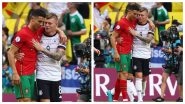 Real Madrid Shares Adorable Photo of Cristiano Ronaldo & Toni Kroos&rsquo; Reunion During Portugal vs Germany, Euro 2020 (See Pic)