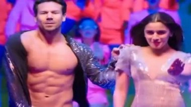 Entertainment News | David Warner Swaps Faces with Tiger Shroff, Grooves to This Song with Alia Bhatt