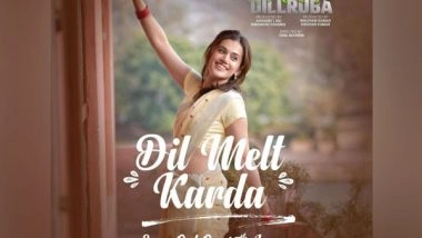 Entertainment News | Taapsee Pannu Starrer 'Haseen Dillruba' Makers to Soon Drop First Song 'Dil Melt Karda'