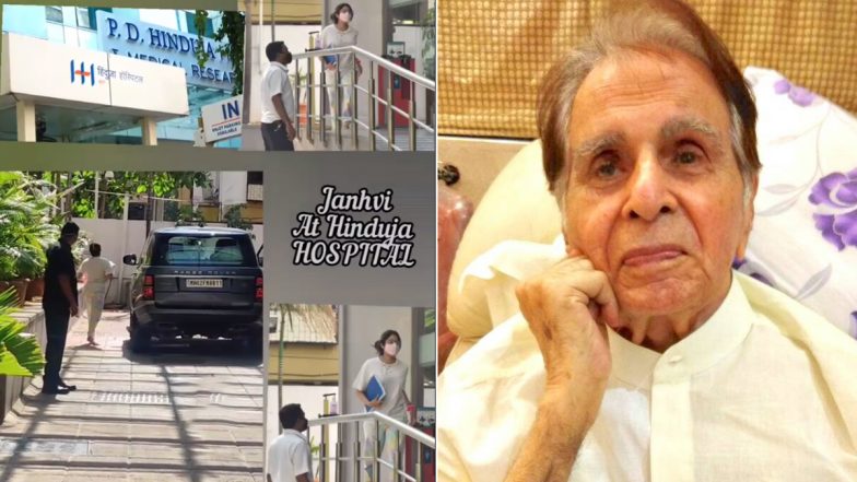 Dilip Kumar Hospitalised, Janhvi Kapoor Spotted At The Same Hospital (Watch Video)