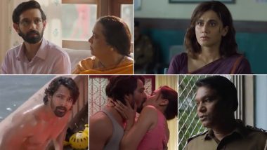 Haseen Dillruba Trailer: Taapsee Pannu, Vikrant Massey And Harshvardhan Rane's Love Triangle Looks Bloody Interesting (Watch Video)