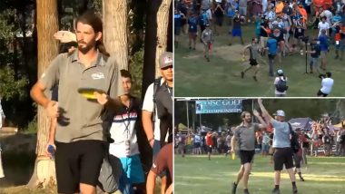 James Conrad Hit One Of The Greatest Shots In Disc Golf History; The Move Was Designated As 'Holy Shot' ( Watch Video)