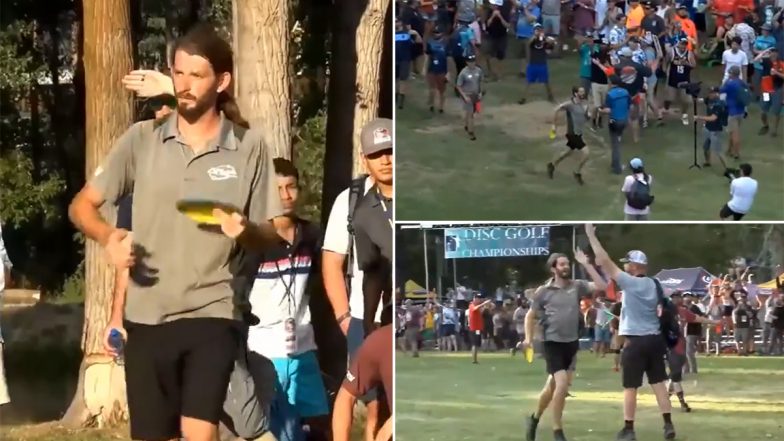 James Conrad Hit One Of The Greatest Shots In Disc Golf History; The Move Was Designated As 'Holy Shot' ( Watch Video)