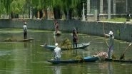 India News | Cleaning Drive on Full Swing in J-K's Famous Dal Lake Amid COVID-19 Pandemic