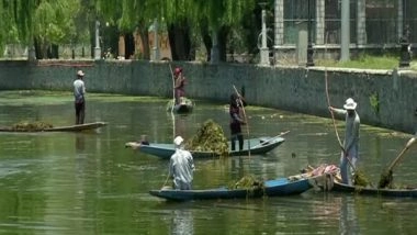 India News | Cleanliness Drive in Srinagar's Dal Lake in Full Swing Amid Pandemic