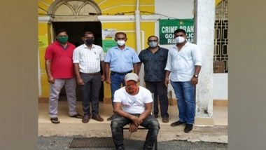 India News | Goa Crime Branch Apprehends Drug Peddler from J-K in Anjuna