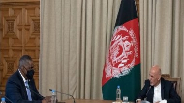 World News | Lloyd Austin Reaffirms Commitment to US-Afghan Defense Partnership with Ghani, Abdullah