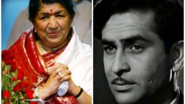 Entertainment News | Lata Mangeshkar Remembers Legendary Actor Raj Kapoor on His 33rd Death Anniversary