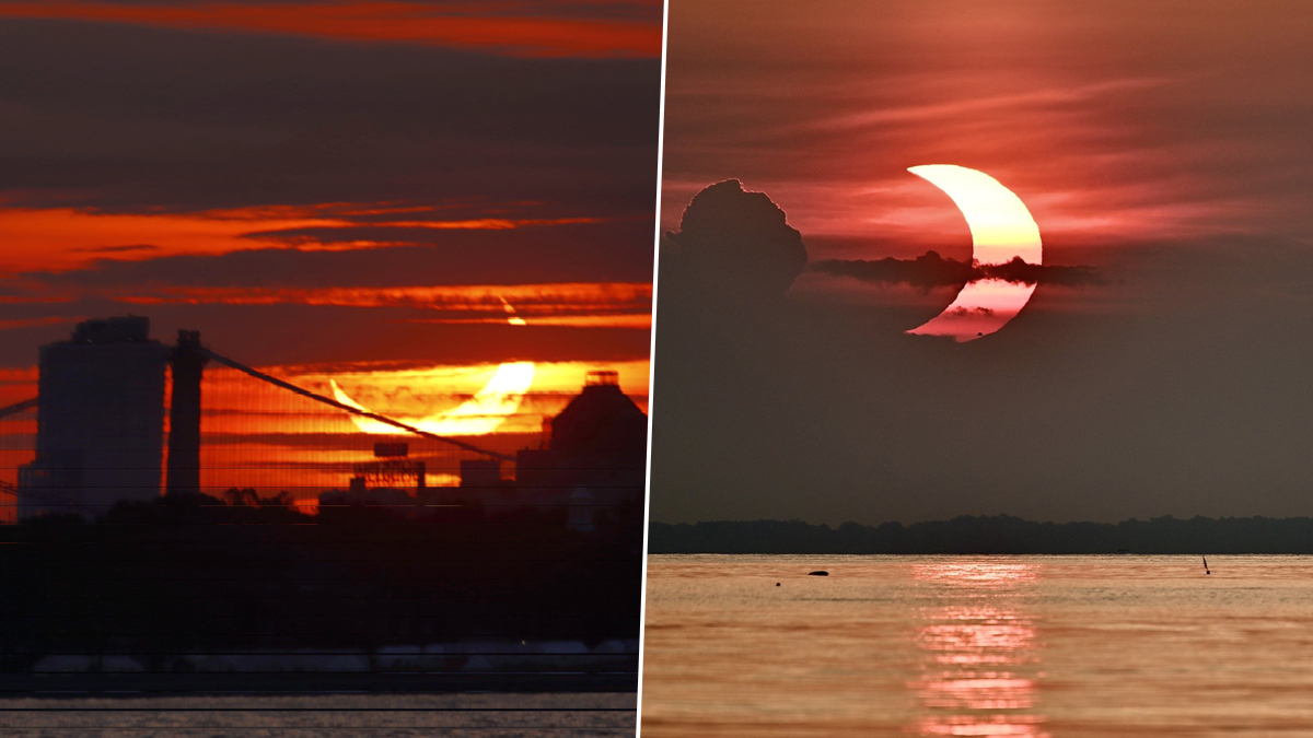 Solar Eclipse 2021 First Photos: ‘Ring of Fire’ is Now Visible in Several Countries; Netizens’ Share Mind-Blowing Pictures of the Celestial Event