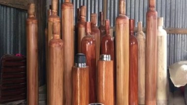 India News | After COVID-19 Claims Livelihood, Siliguri Man Starts Bamboo Bottle Business, Generates Employment