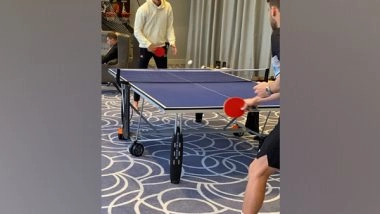 Sports News | WTC Final: Jamieson Plays Table Tennis as Wet Weather Delays Start on Day Four