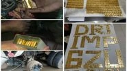 Manipur: Gold Biscuits Worth Rs 20.95 Crore Seized From Car in Imphal, 2 Held