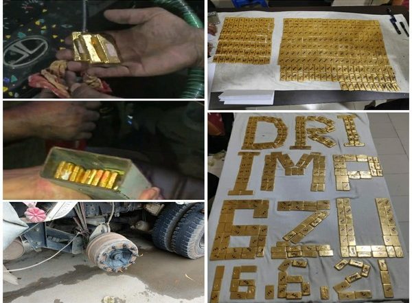 Manipur: Gold Biscuits Worth Rs 20.95 Crore Seized From Car in Imphal, 2 Held