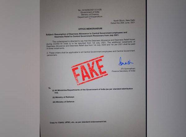 7th Pay Commission Latest News Update: No Resumption of DA, DR from July 1 for Central Govt Employees, Clarifies Finance Ministry
