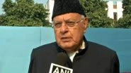 India News | Farooq Abdullah Leaves for Delhi to Attend PM's All-party Meet