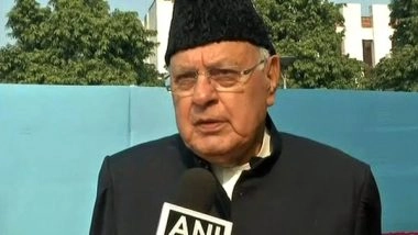 India News | Farooq Abdullah Leaves for Delhi to Attend PM's All-party Meet