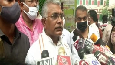 India News | TMC's Nusrat Jahan 'shamed Indian Culture', Says BJP Bengal President Dilip Gosh, Seeks Her Resignation