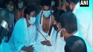 India News | WB: Abhishek Banerjee Targets BJP During Visit to Kin of Lightning Strike Victim