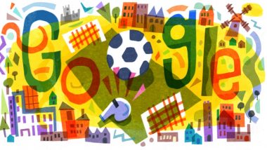 UEFA Euro 2020: Google Doodle Marks the Kick Start of European Championship, Wishes Good Luck to Teams Participating in the Tournament