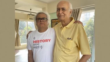 Hansal Mehta's Father Dies, The Filmmaker Says, 'I Always Thought He Would Outlive Me, I Was Wrong'