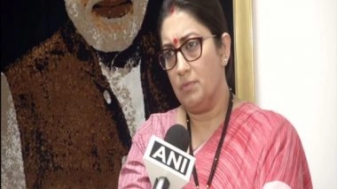 India News | WB Post-poll Violence: Smriti Irani Slams Mamata Banerjee for 'watching People Die'