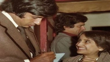 Entertainment News | Amitabh Bachchan Recalls Meeting Fans, Shares Million-dollar Throwback Picture from 'Kala Patthar' Premiere