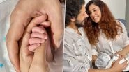 Neeti Mohan and Nihaar Pandya Reveal Their Newborn Son&rsquo;s Name, Share Adorable Pictures of Him