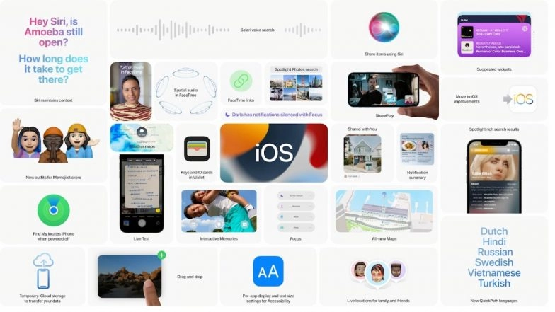 WWDC21: iOS 15 Brings Major Updates to FaceTime, Notifications
