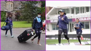 India Women’s Cricket Team All Set for 2nd ODI Against England Women (Watch Video)