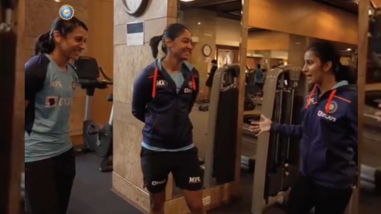 Smriti Mandhana, Harmanpreet Kaur Have Fun Chat With Jemimah Rodrigues Ahead of England Tour (Watch Video)