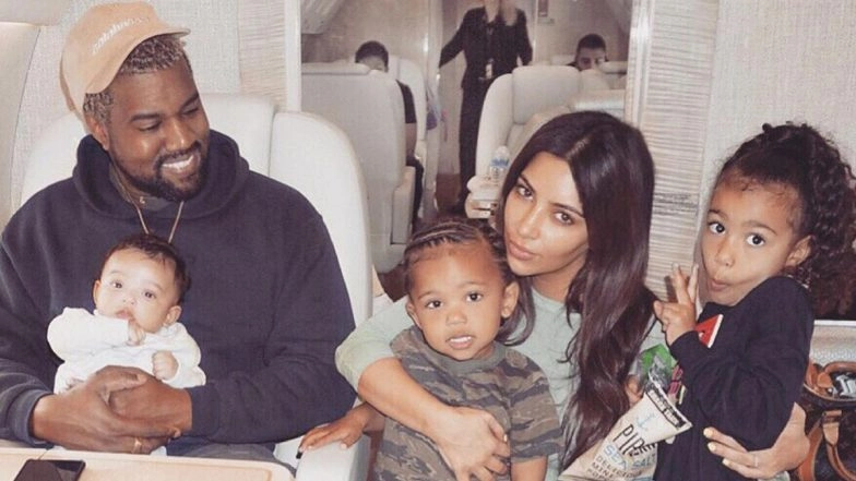 Kim Kardashian Shares Lovely Family Photo to Wish Ex Kanye West on His Birthday