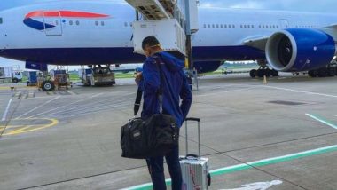 KL Rahul Posts a Picture As Team India Arrive in England Ahead of ICC WTC 2021 Final