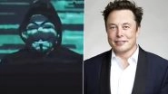 Elon Musk Targeted by Anonymous Hacker Group Over His Cryptocurrency Tweets (Watch Video)